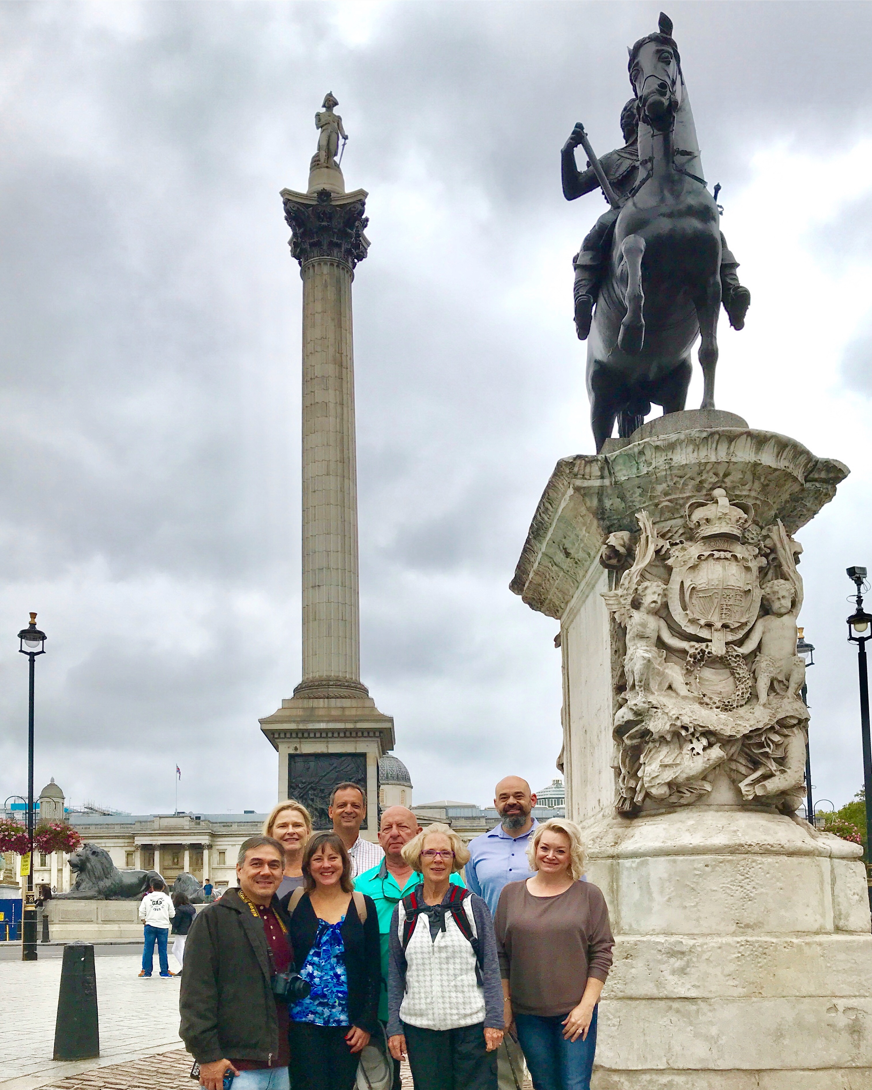 Trafalgar Square Charles I Statue London Christian Tour